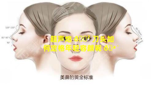 超声炮 🌲 刀头如何定格年轻容颜呢 🪴